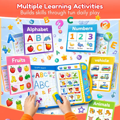 Kidscribe™- Activity Book Touch, Listen, and Learn with Every Page!
