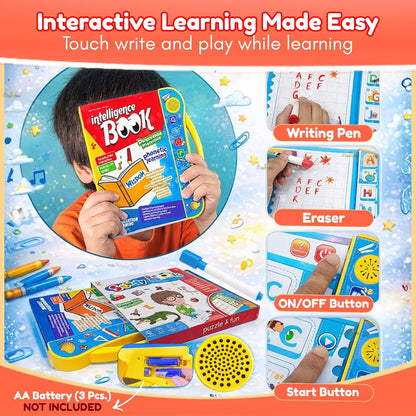 Kidscribe™- Activity Book Touch, Listen, and Learn with Every Page!