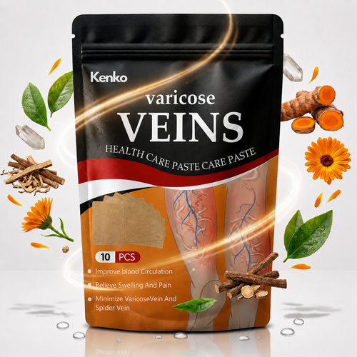 KENKO™ | Herbal Spider & Varicose Vein Patches | Natural Relief for Swelling, Tired Legs & Vein Support