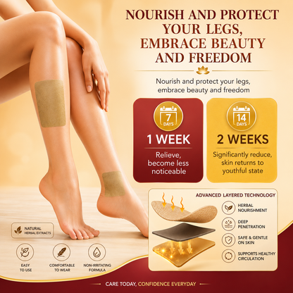 KENKO™ | Herbal Spider & Varicose Vein Patches | Natural Relief for Swelling, Tired Legs & Vein Support