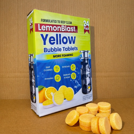 LemonBlast Yellow Bubble Tablets